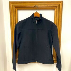 Tehama Nancy Haley Black Jacket. Size Small Petite.